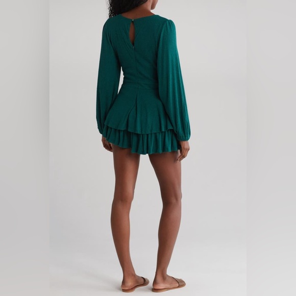 Lulus Rib Tiered Romper - Picture 2 of 2